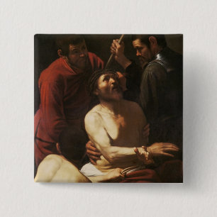 Christ Crowned by Thorns, c.1602 15 Cm Square Badge