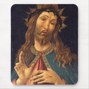 Christ Crowned with Thorns by Sandro Botticelli Mouse Mat