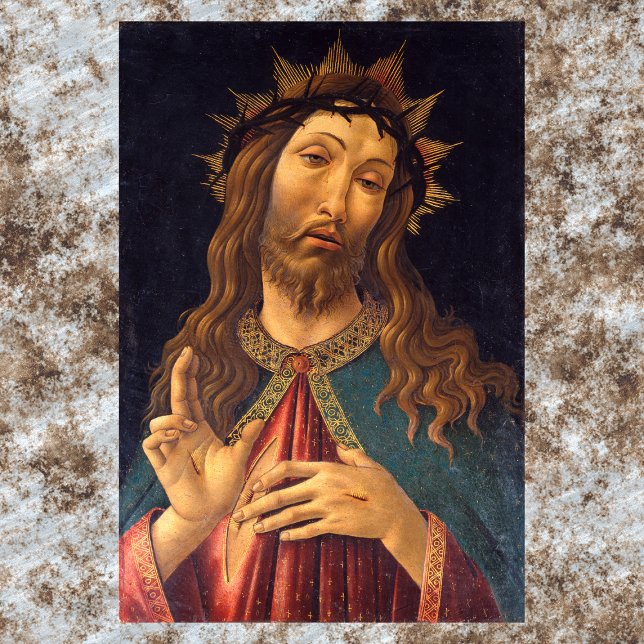 Christ Crowned with Thorns by Sandro Botticelli Poster (Creator Uploaded)
