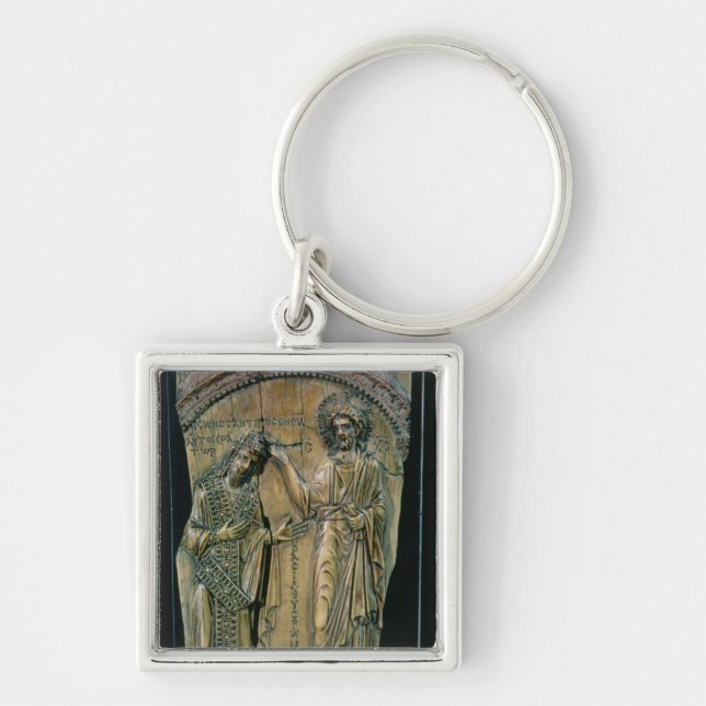 Christ Crowning the Emperor Constantine VII Key Ring (Front)