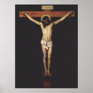 Christ Crucified by Diego Velazquez  Poster