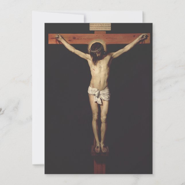 Christ Crucified by Diego Velazquez  Save The Date (Front)