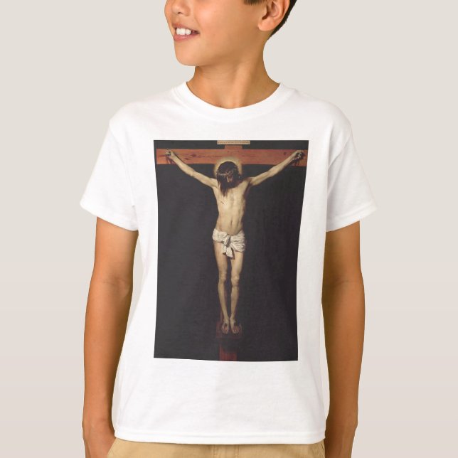 Christ Crucified by Diego Velazquez  T-Shirt (Front)