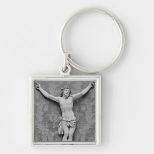 Christ Crucified, by Michelangelo Buonarroti Key Ring