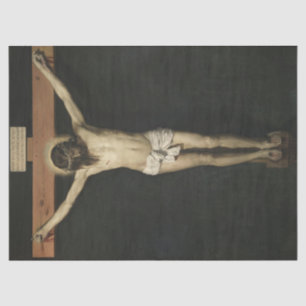 Christ Crucified on the Cross (Faith) (Velazquez) Tissue Paper
