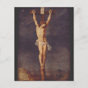 Christ dead on the cross by Peter Paul Rubens 