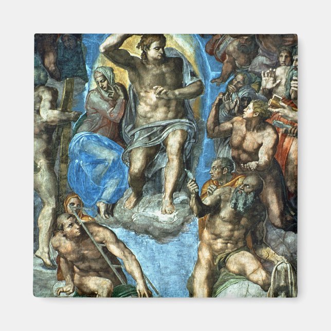 Christ, detail from 'The Last Judgement' Magnet (Front)