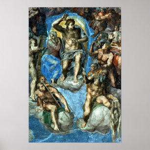 Christ, detail from 'The Last Judgement' Poster