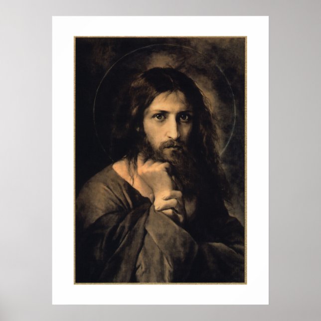 Christ Devotional Image Poster (Front)