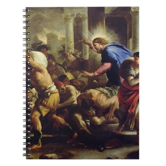 Christ Driving the Merchants from the Temple Notebook (Front)