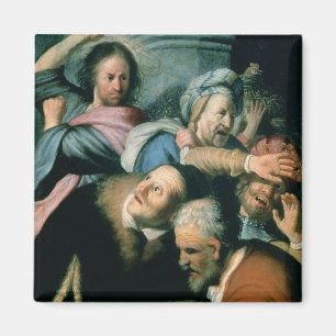 Christ Driving the Moneychangers Magnet