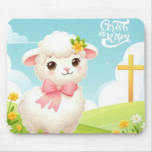 Christ/Easter/lamb/cross Mouse Mat