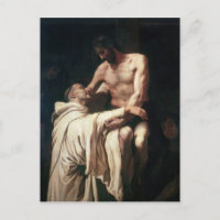 Christ Embracing St. Bernard