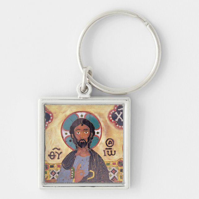 Christ Enthroned Key Ring (Front)