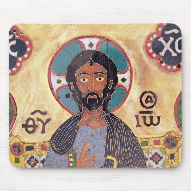 Christ Enthroned Mouse Mat (Front)