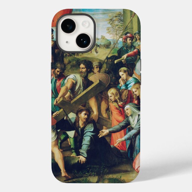 Christ Falling on the Way to Calvary Case-Mate iPhone Case (Back)