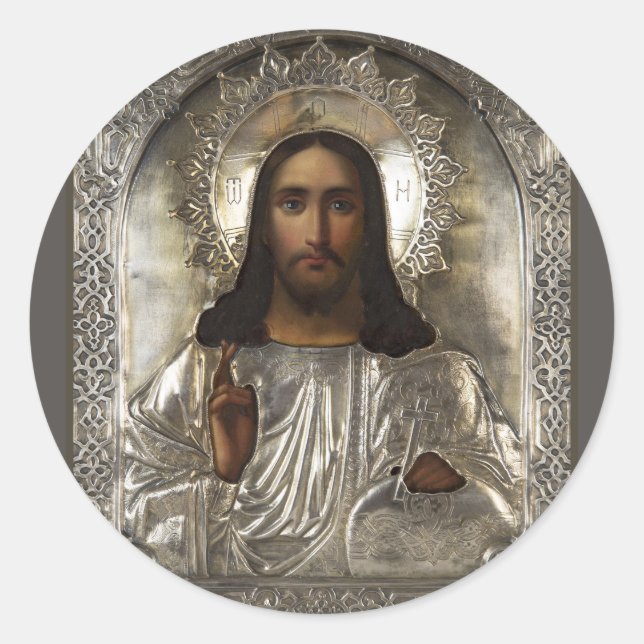 CHRIST Fine Art  Classic Round Sticker (Front)