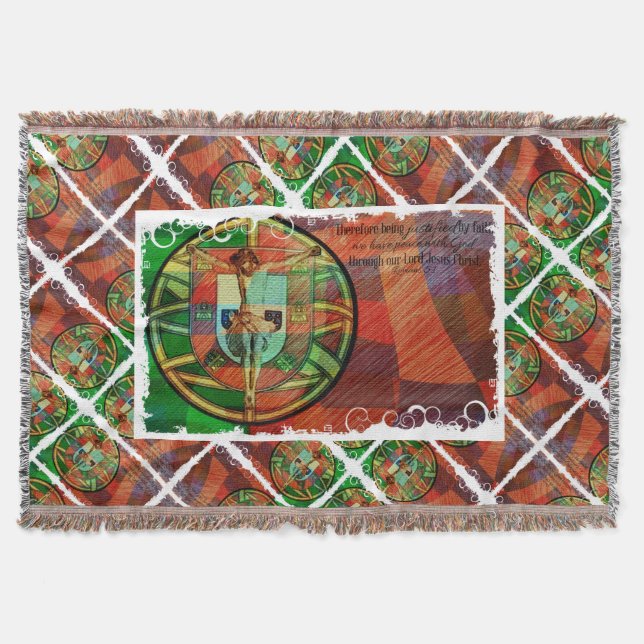 Christ for Portugal Throw Blanket (Front)