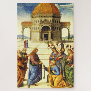 Christ Giving the Keys to Saint Peter Jigsaw Puzzle