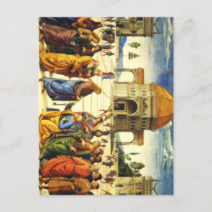 Christ Giving the Keys to Saint Peter Postcard