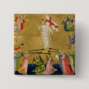 Christ Glorified in the Court of Heaven, 1423-24 15 Cm Square Badge