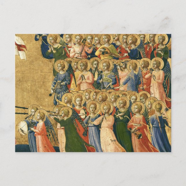 Christ Glorified in the Court of Heaven Postcard (Front)