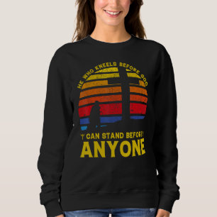 Christ Gospel Jesus Son of God Quote 1 Sweatshirt