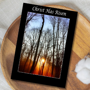 Christ Has Risen Sunrise Easter Card