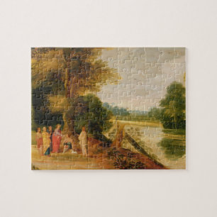 Christ Healing the Blind Man Jigsaw Puzzle
