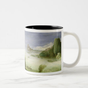 Christ Healing the Possessed of Gerasa, 1608 Two-Tone Coffee Mug
