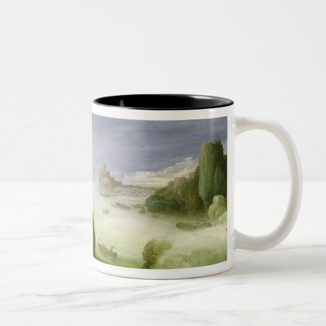 Christ Healing the Possessed of Gerasa, 1608 Two-Tone Coffee Mug (Right)