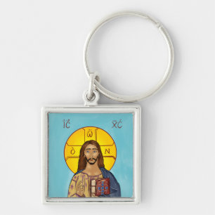 Christ Icon Keychain 2