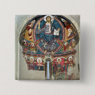 Christ in Glory 2 15 Cm Square Badge