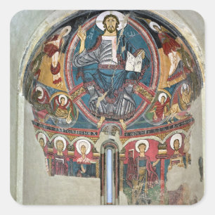 Christ in Glory 2 Square Sticker