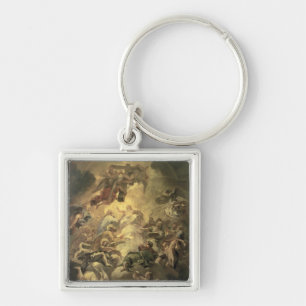 Christ in Glory Key Ring