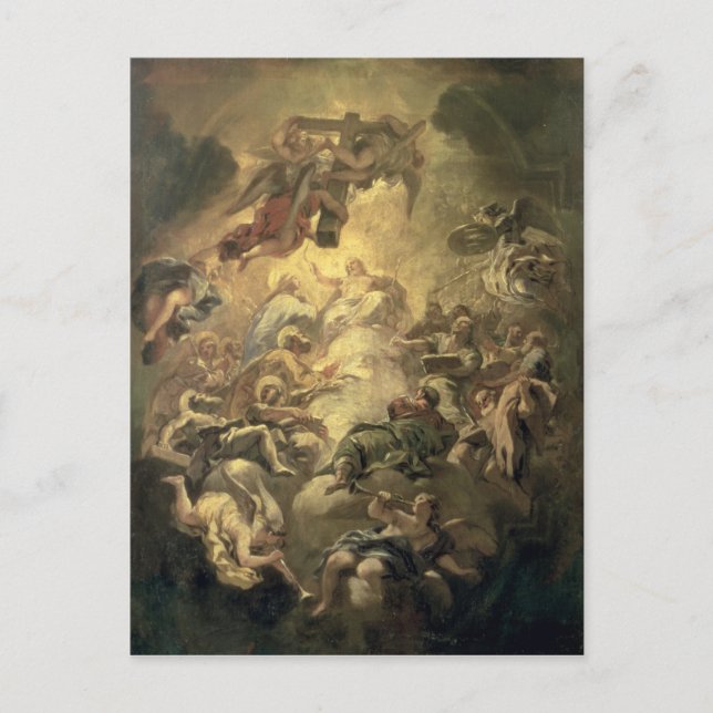 Christ in Glory Postcard (Front)