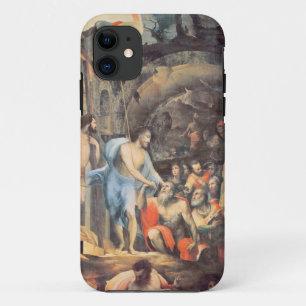 Christ in Limbo, c.1530-35 (panel) iPhone 11 Case
