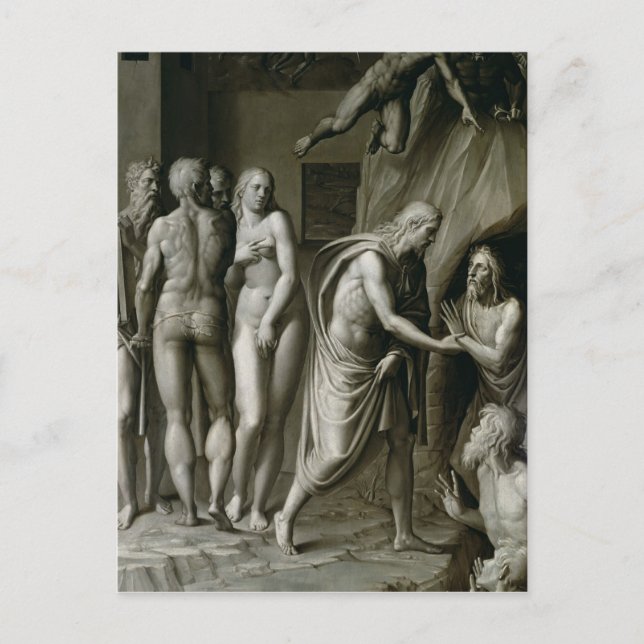 Christ in Limbo Postcard (Front)