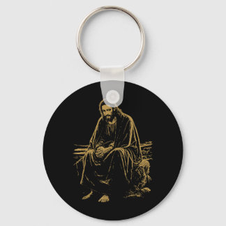 Christ in the Desert Jesus Prayer Christian Faiths Key Ring