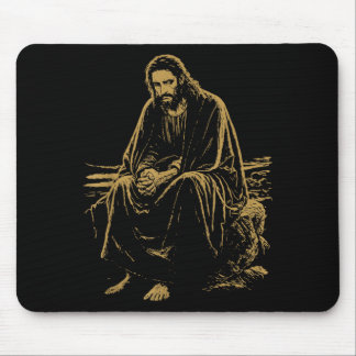 Christ in the Desert Jesus Prayer Christian Faiths Mouse Mat