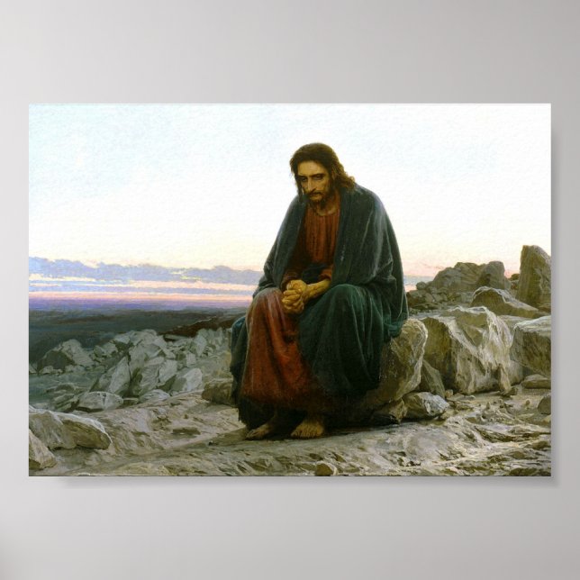 Christ in the Desert Poster (Front)