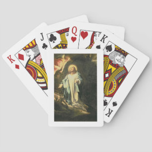 Christ in the Garden of Gethsemane 3 Playing Cards