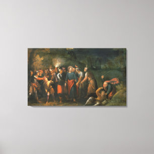 Christ in the Garden of Gethsemane Canvas Print