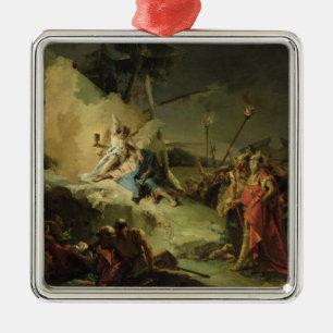 Christ in the Garden of Gethsemane Metal Tree Decoration