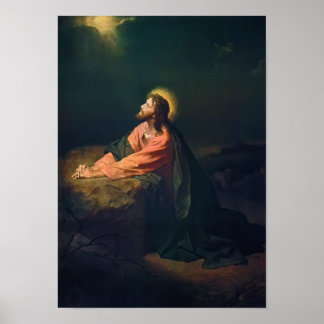 Christ in the Garden, poster