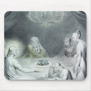 Christ in the House of Martha and Mary Mouse Mat