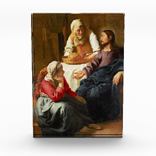 Christ in the House of Martha and Mary Photo Block