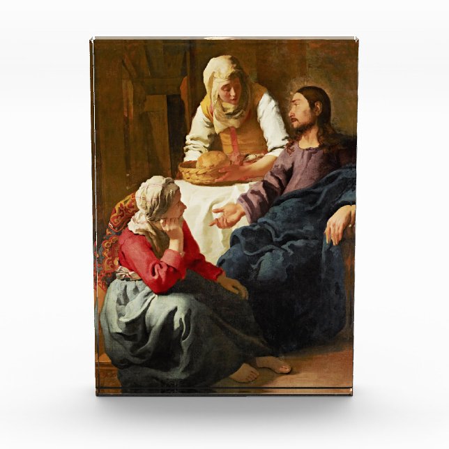 Christ in the House of Martha and Mary Photo Block (Front)