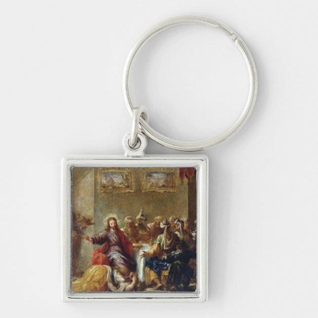 Christ in the House of Simon the Pharisee, 1660 Key Ring (Front)