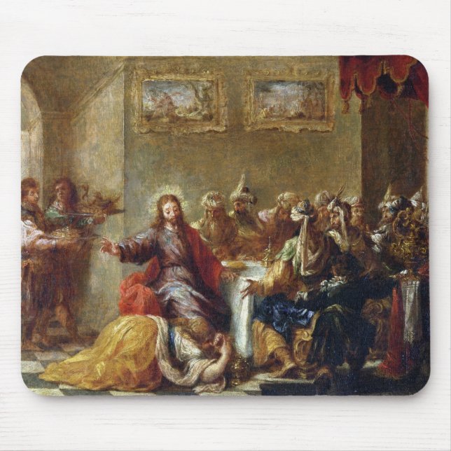 Christ in the House of Simon the Pharisee, 1660 Mouse Mat (Front)